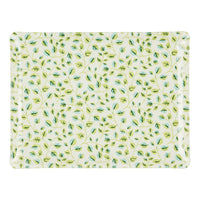Nina Campbell Fabric Tray Medium Swirl Leaf against a white background
