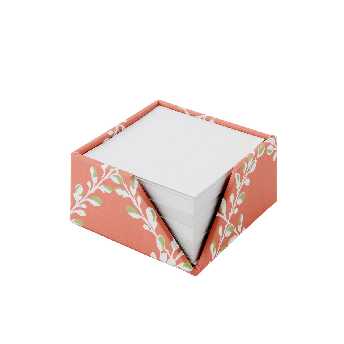 Post It Pad Memo 8cm Bud Trellis Coral