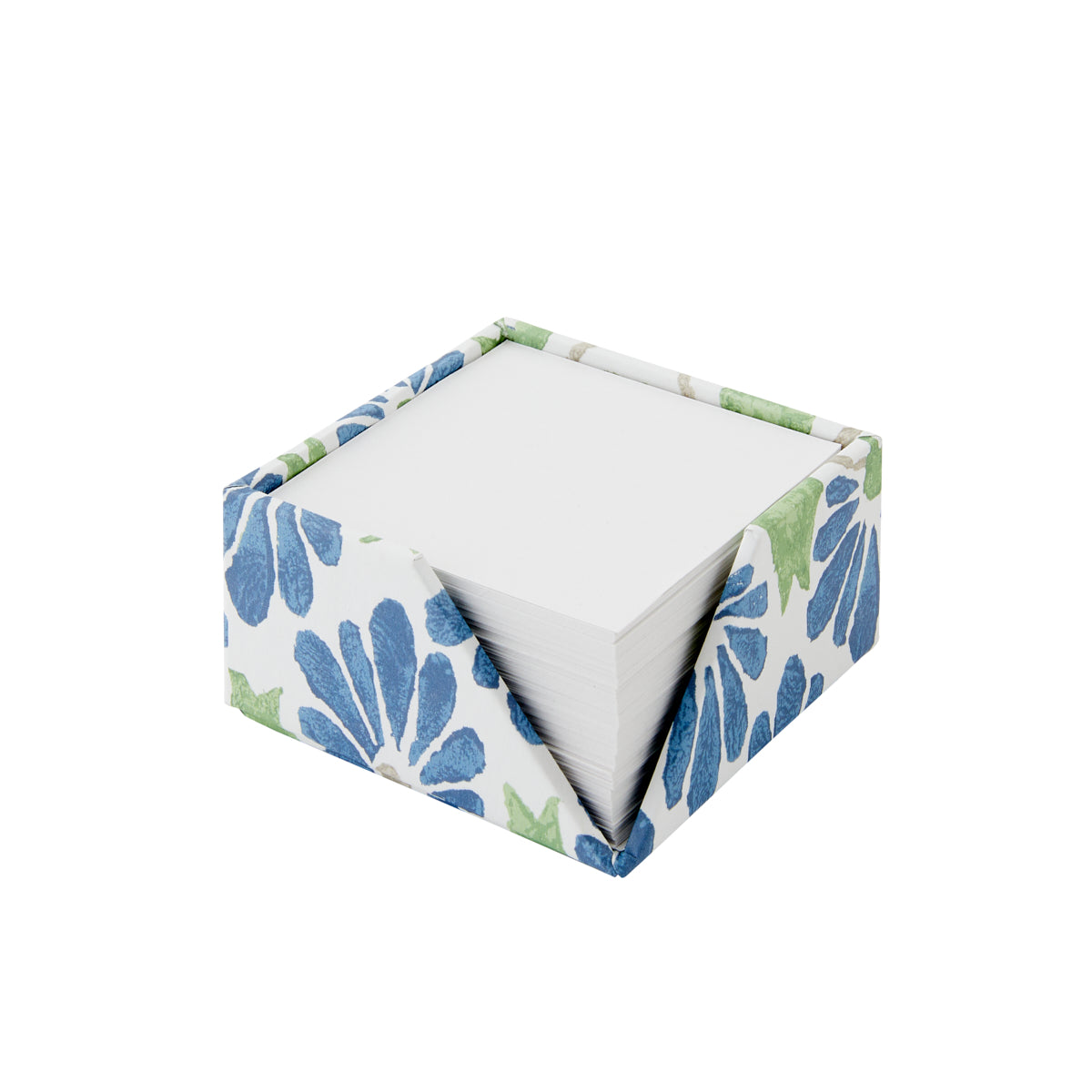 Post It Pad Memo 8cm Ginko Tulips Blue/Green