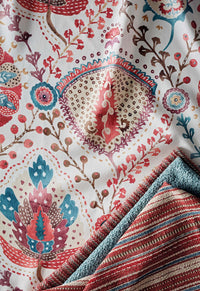 Nina Campbell Fabric - Jardiniere Majorelle NCF4467-01