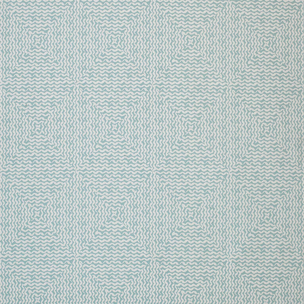 Nina Campbell Fabric Les Rêves Mourlot Aqua NCF429302