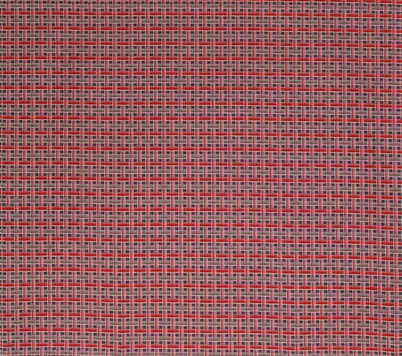 Nina Campbell Fabric - Rivoli Fontainebleau Red/Beige NCF4321-01