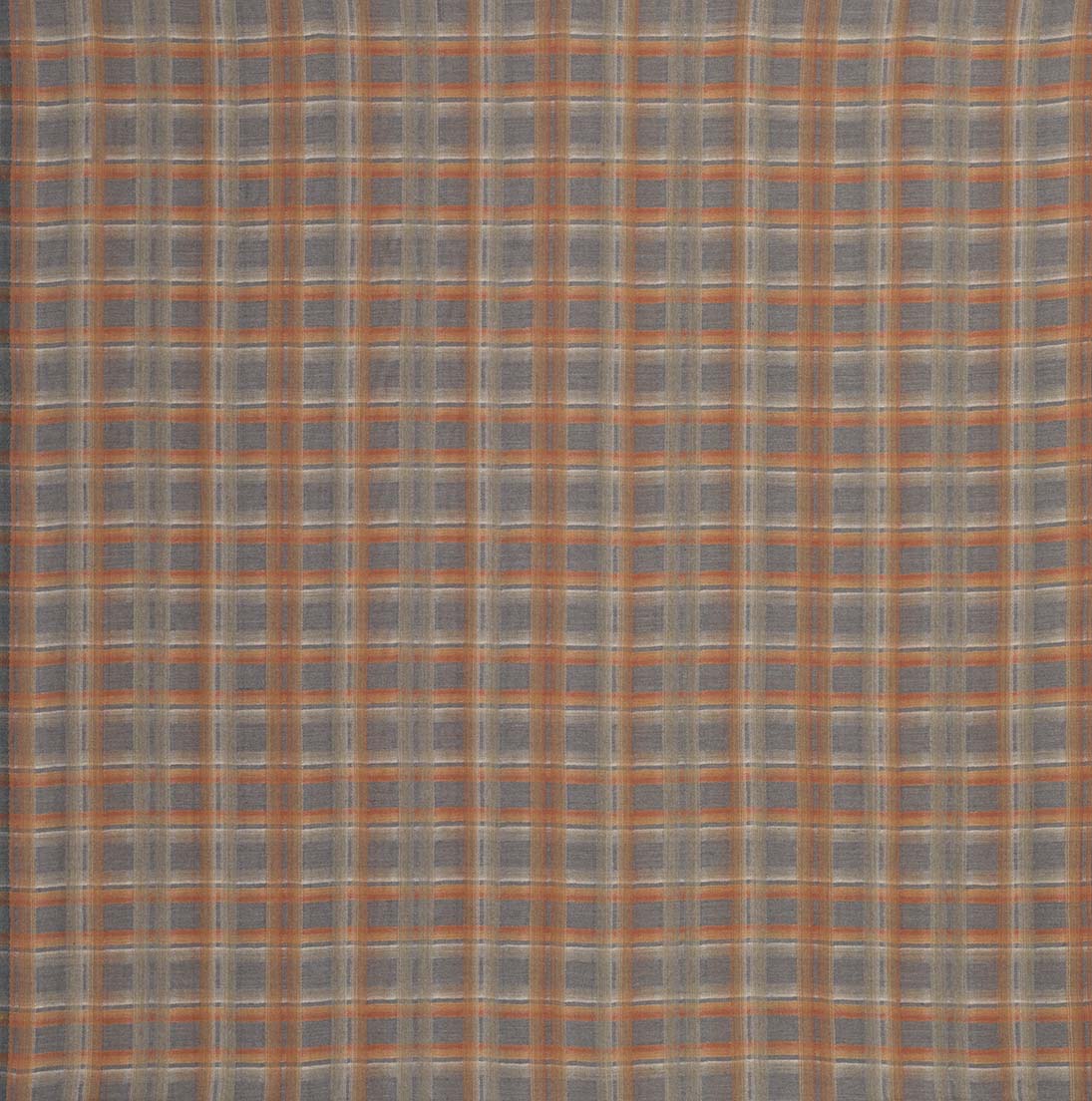 Nina Campbell Fabric - Rivoli Sévigné Grey/Ochre/Terracotta NCF4324-01