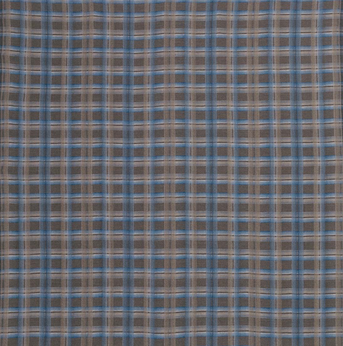 Nina Campbell Fabric - Rivoli Sévigné Blue/Beige/Mocha NCF4324-02