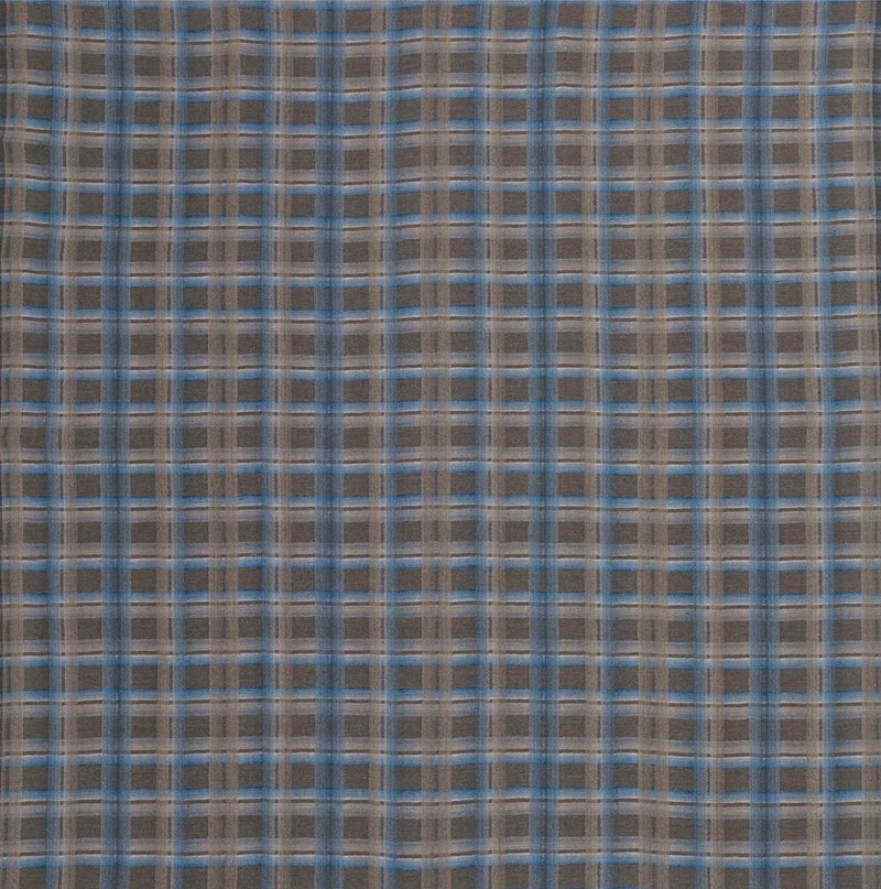 Nina Campbell Fabric - Rivoli Sévigné Blue/Beige/Mocha NCF4324-02