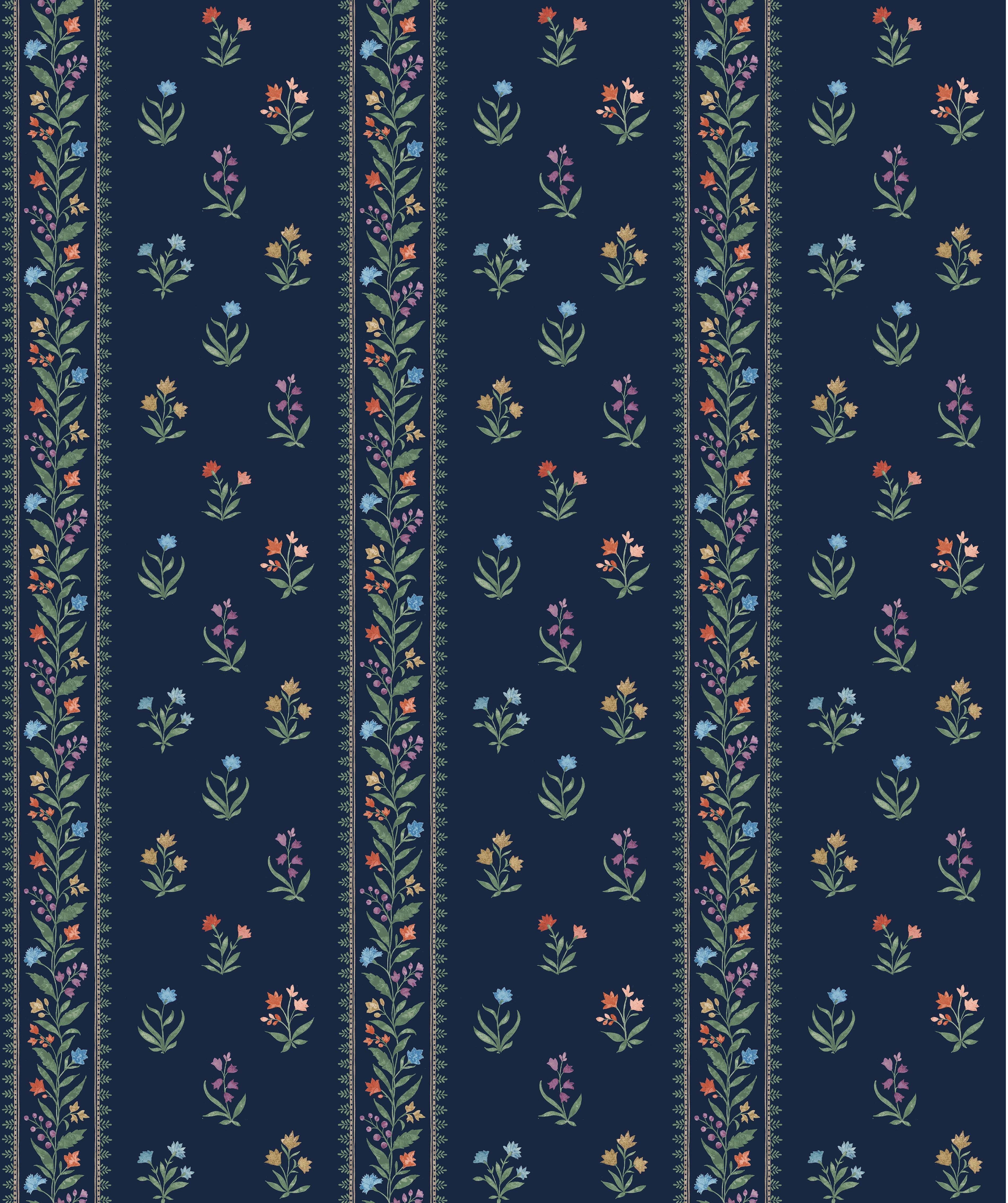 Nina Campbell Fabric - Jardiniere Petit Dapuri NCF4465-01