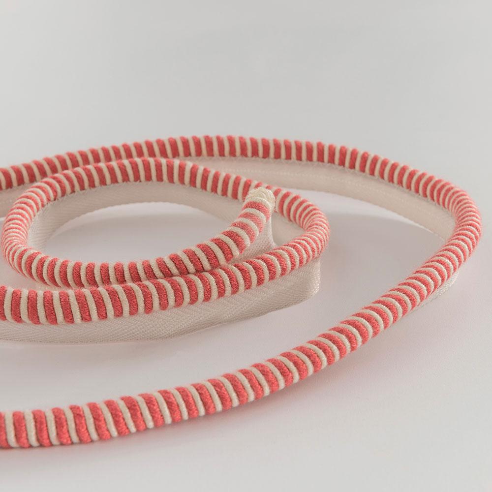 Trimming Trianon Cord Coral/Ivory NCT510-06