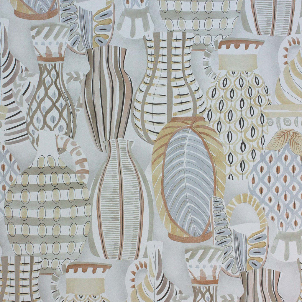 Nina Campbell Wallpaper Les Rêves Collioure Taupe/Soft Gold NCW4300