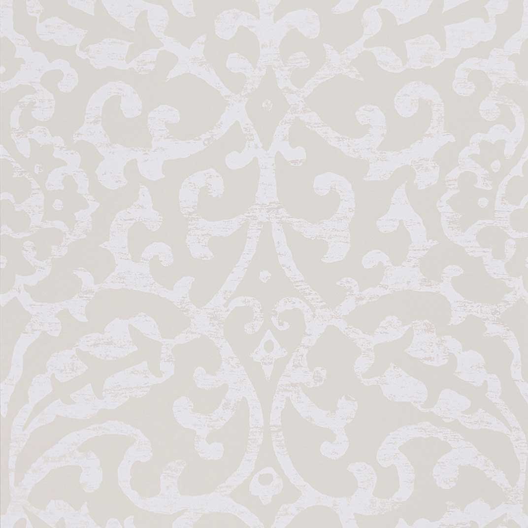 Nina Campbell Wallpaper - Ashdown Brideshead Ivory NCW4396-02