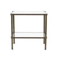 Nina Campbell Pagoda End Table against a white background