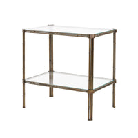 Nina Campbell Pagoda End Table against a white background