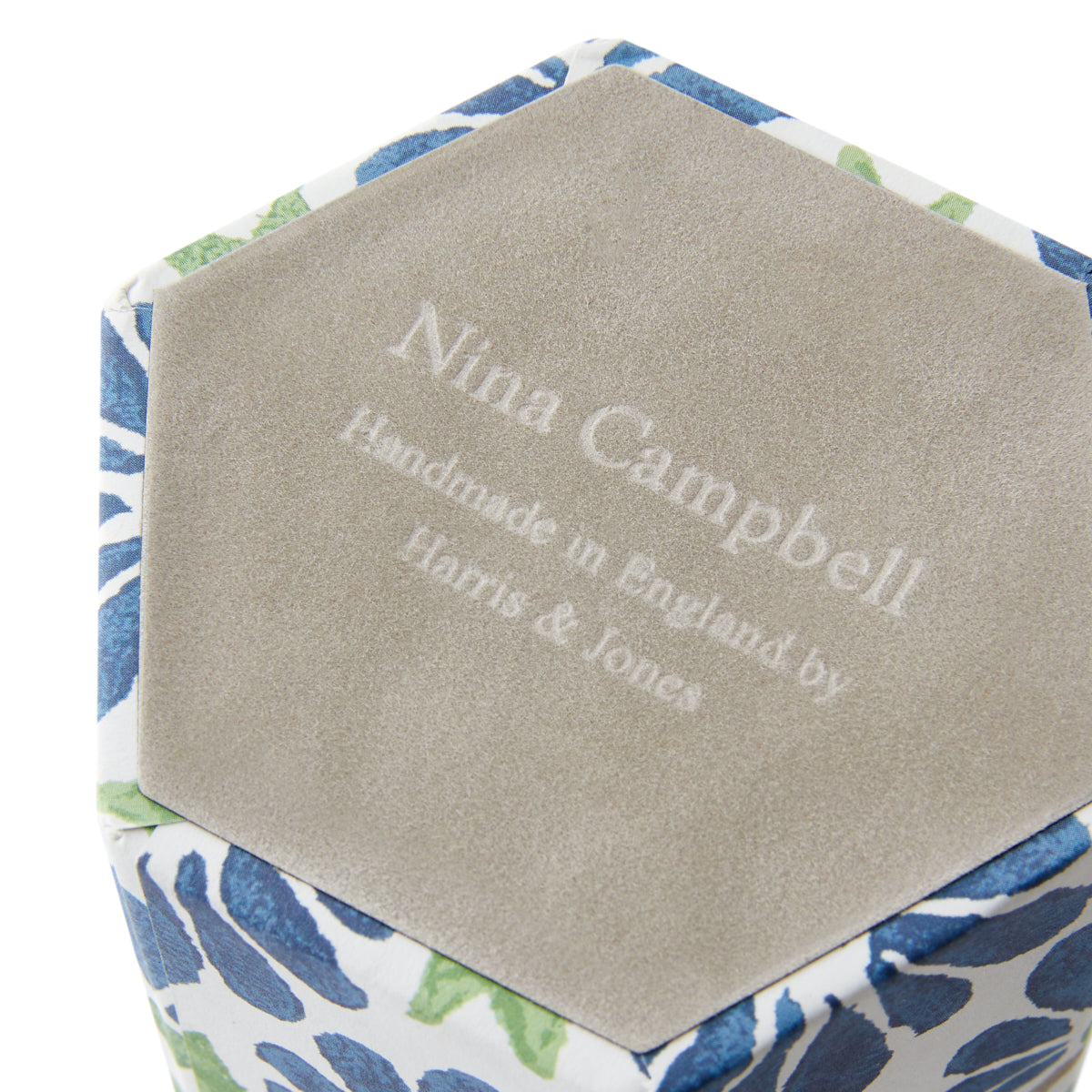 Pen Pot Ginko Tulips Blue/Green