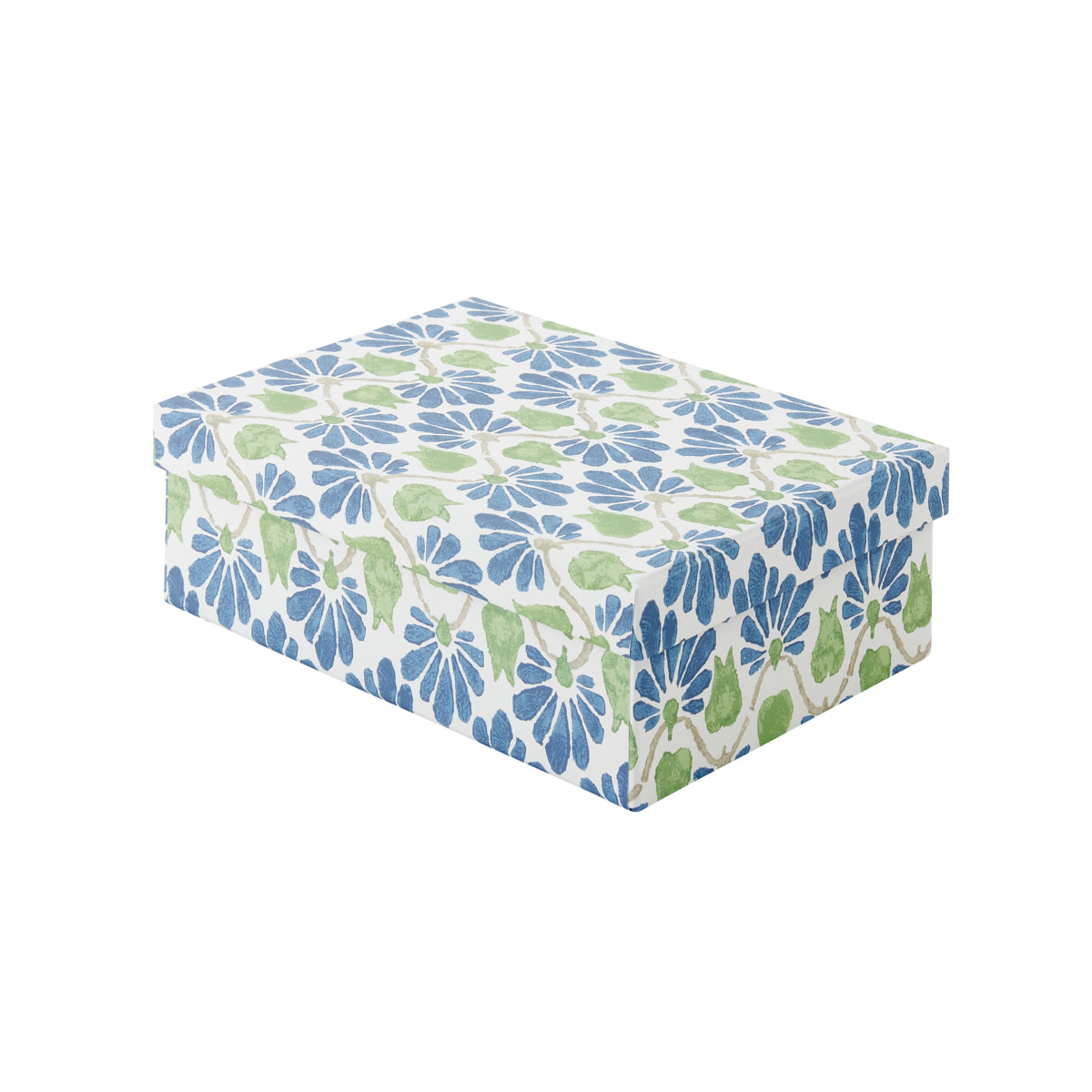 Storage Box Small Ginko Tulips Blue/Green