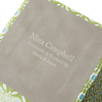 Waste Basket Batik Dots Green/Aqua