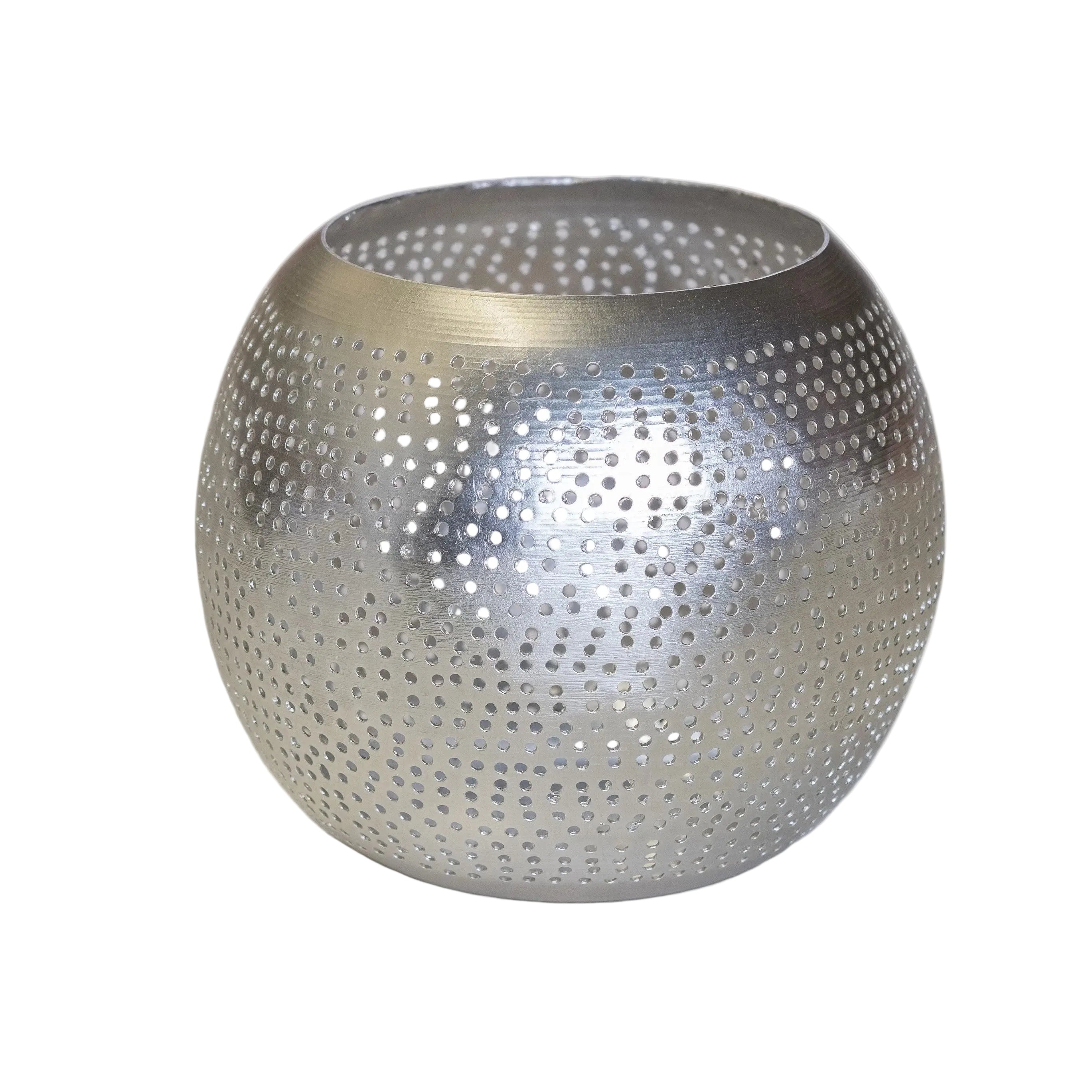 Tealight Holder Round Silver