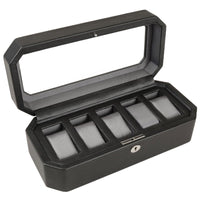 Windsor 5Pc Watch Box Black