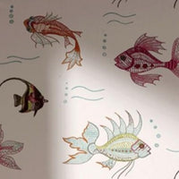 Nina Campbell Wallpaper - Perroquet Aquarium NCW3833-03