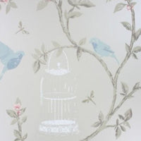 Nina Campbell Wallpaper - Birdcage Walk (Wa3) NCW3770-01