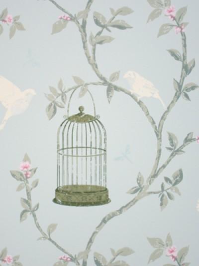 Nina Campbell Wallpaper - Birdcage Walk (Wa3) NCW3770-03