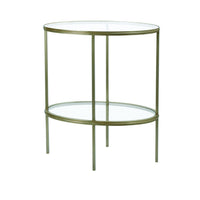 Nina Campbell Grace End Table against white background