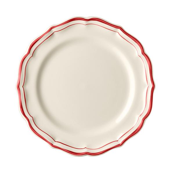 Dessert Plate - Red Nets 22.5cm