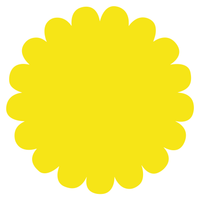 Lazy Daisy Mini Whirligig Yellow