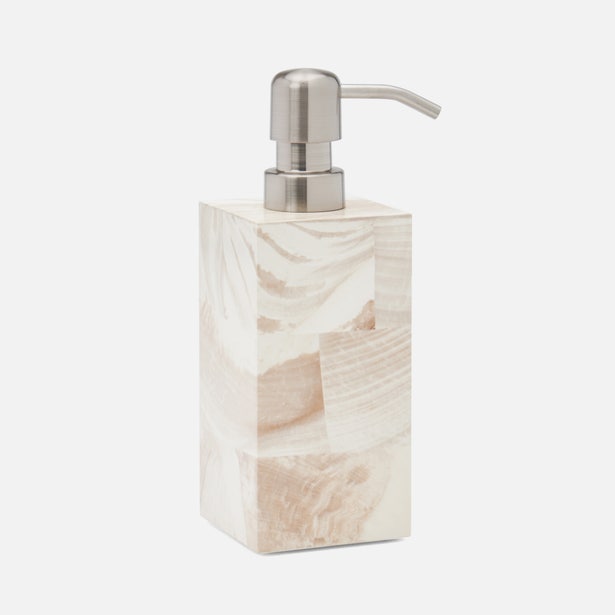 Palermo II Faux Clamstone Soap Pump