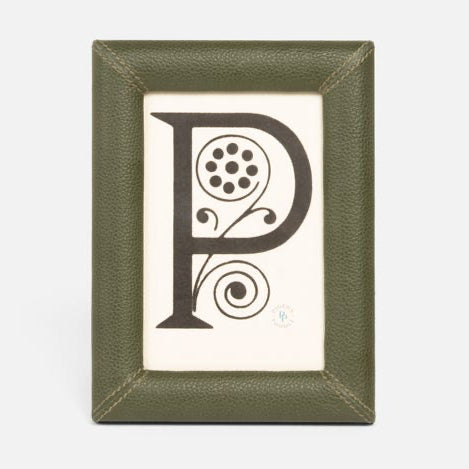 Eton Leather Frame Forest 4x6