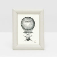 Eton Leather Frame Light Grey 5x7