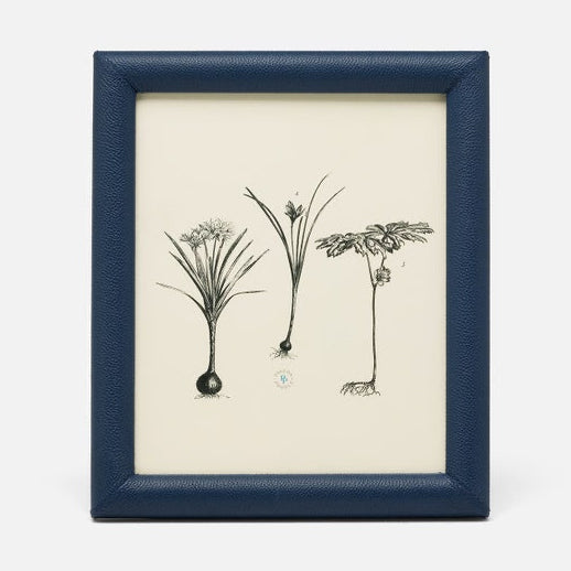 Eton Leather Frame Navy 8x10