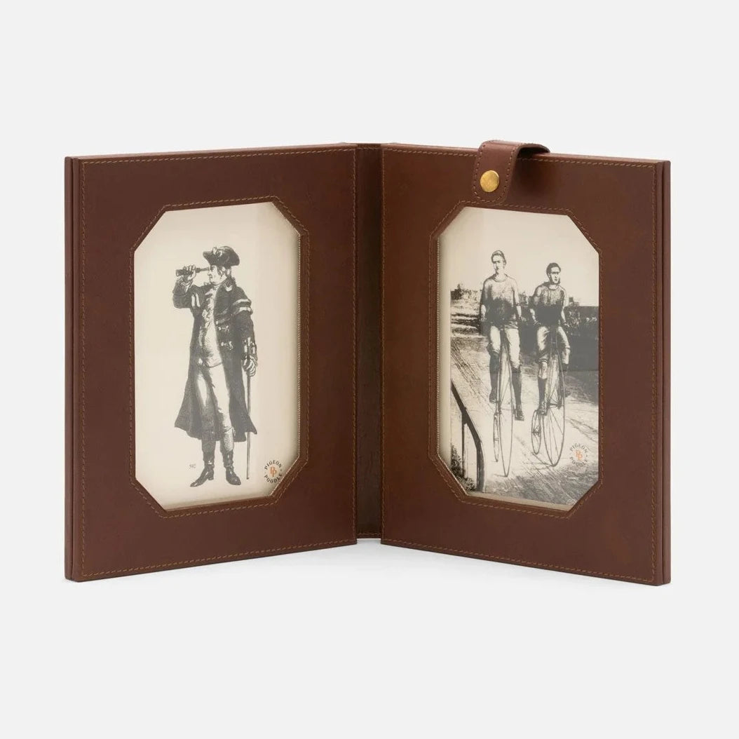 Muir Double Frame Tobacco 5x7