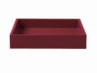Lux Tray Small Bordeaux