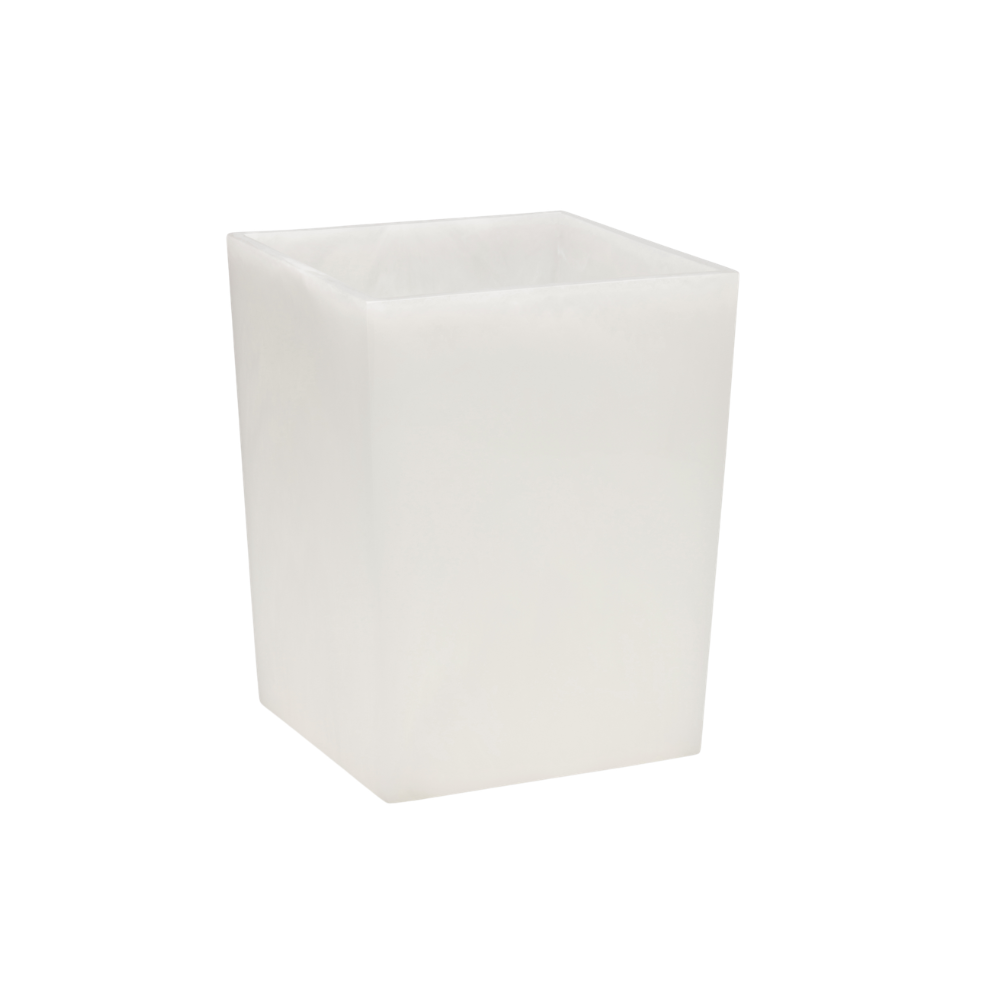Abiko Waste Bin Pearl White