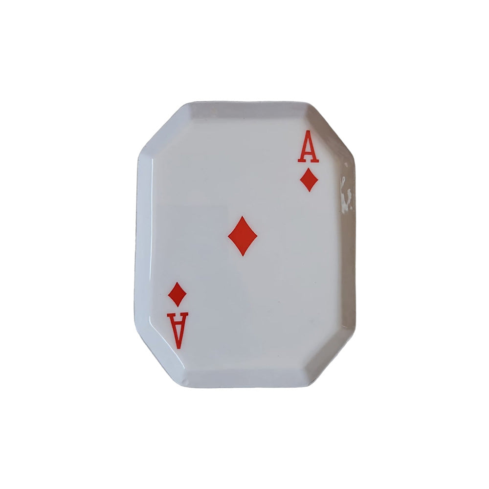 Ace of Diamonds Iron Tray