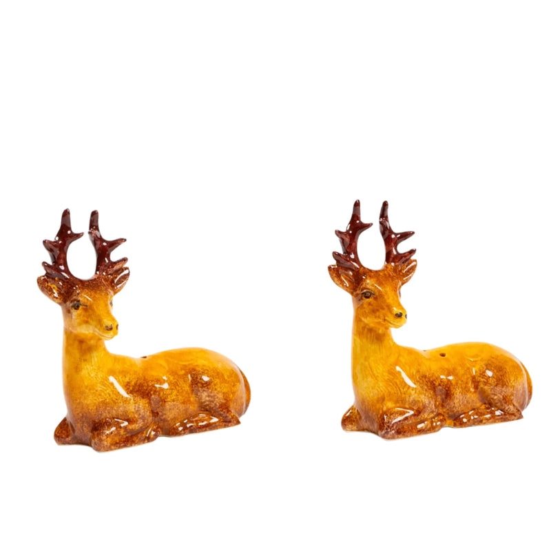 Ceramic Deer Salt & Pepper Shakers