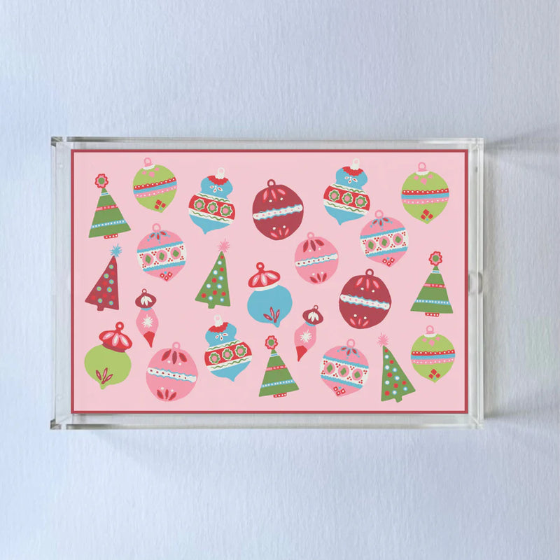 Darling Ornaments Acrylic Tray Large