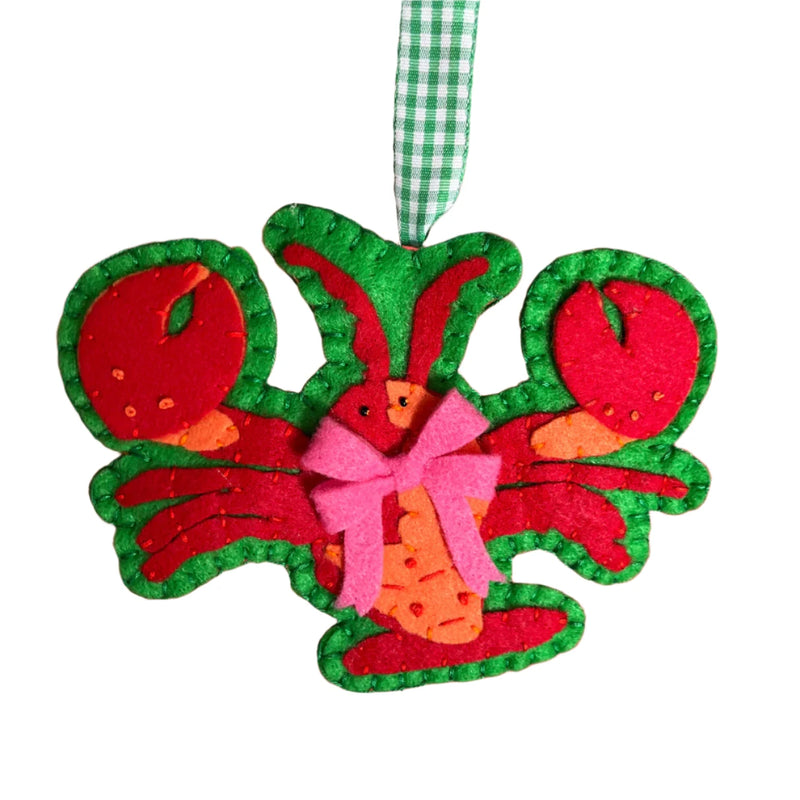 Lobster Ornament Felt