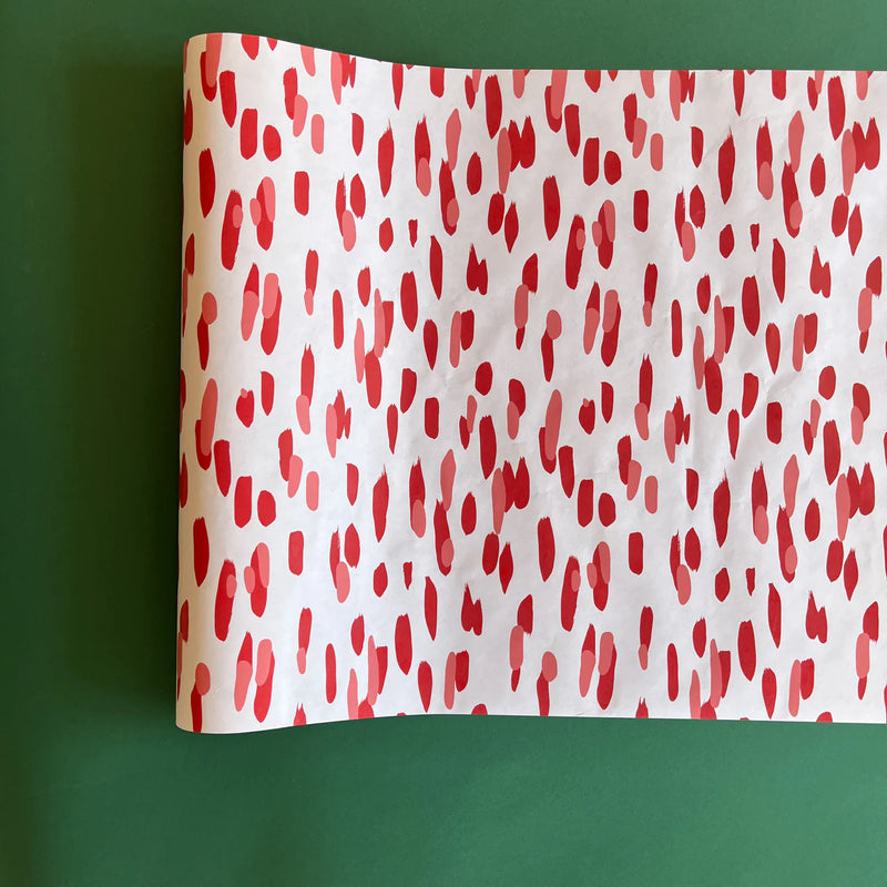 Club House Wrapping Paper Red