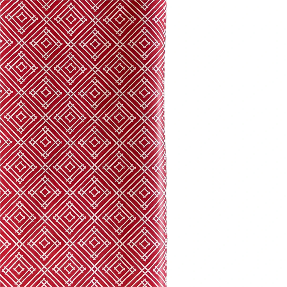 Island House Wrapping Paper Red