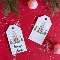 Christmas Pagoda Gift Tags