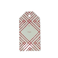 Island House Gift Tags Red