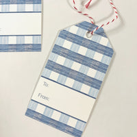 Gin Lane Gift Tags Navy