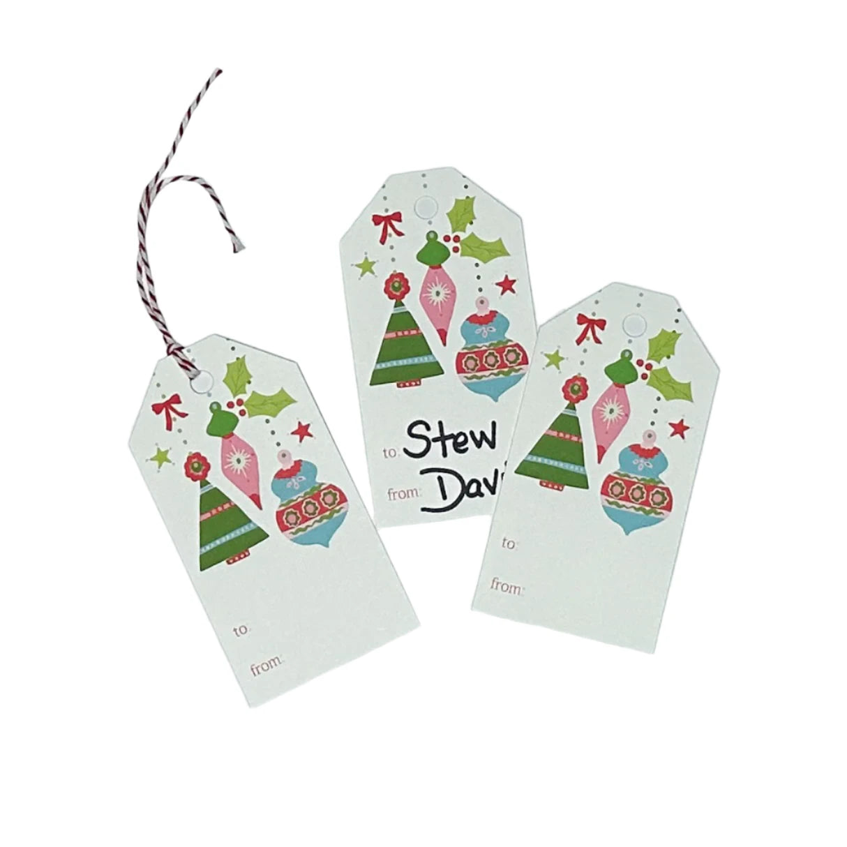 Ornaments Gift Tags