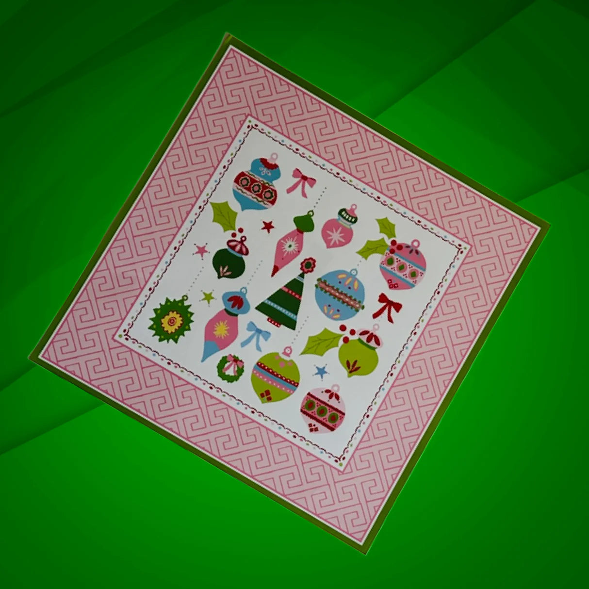 Ornaments Placemat Square