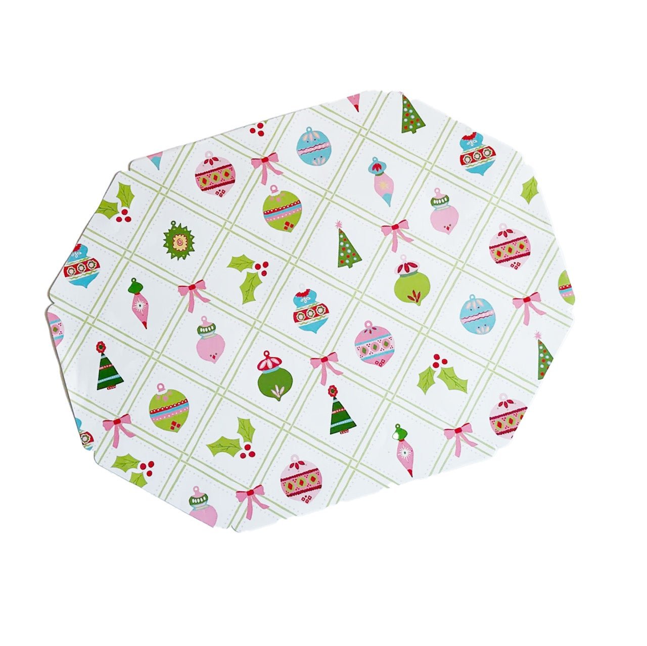 Ornaments Paper Placemats Octagon