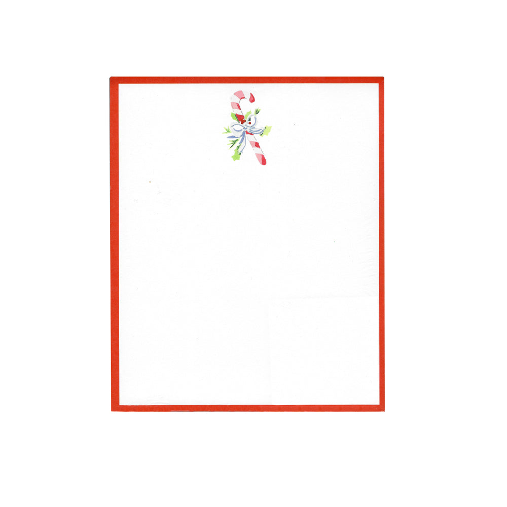 Candy Cane Notepad