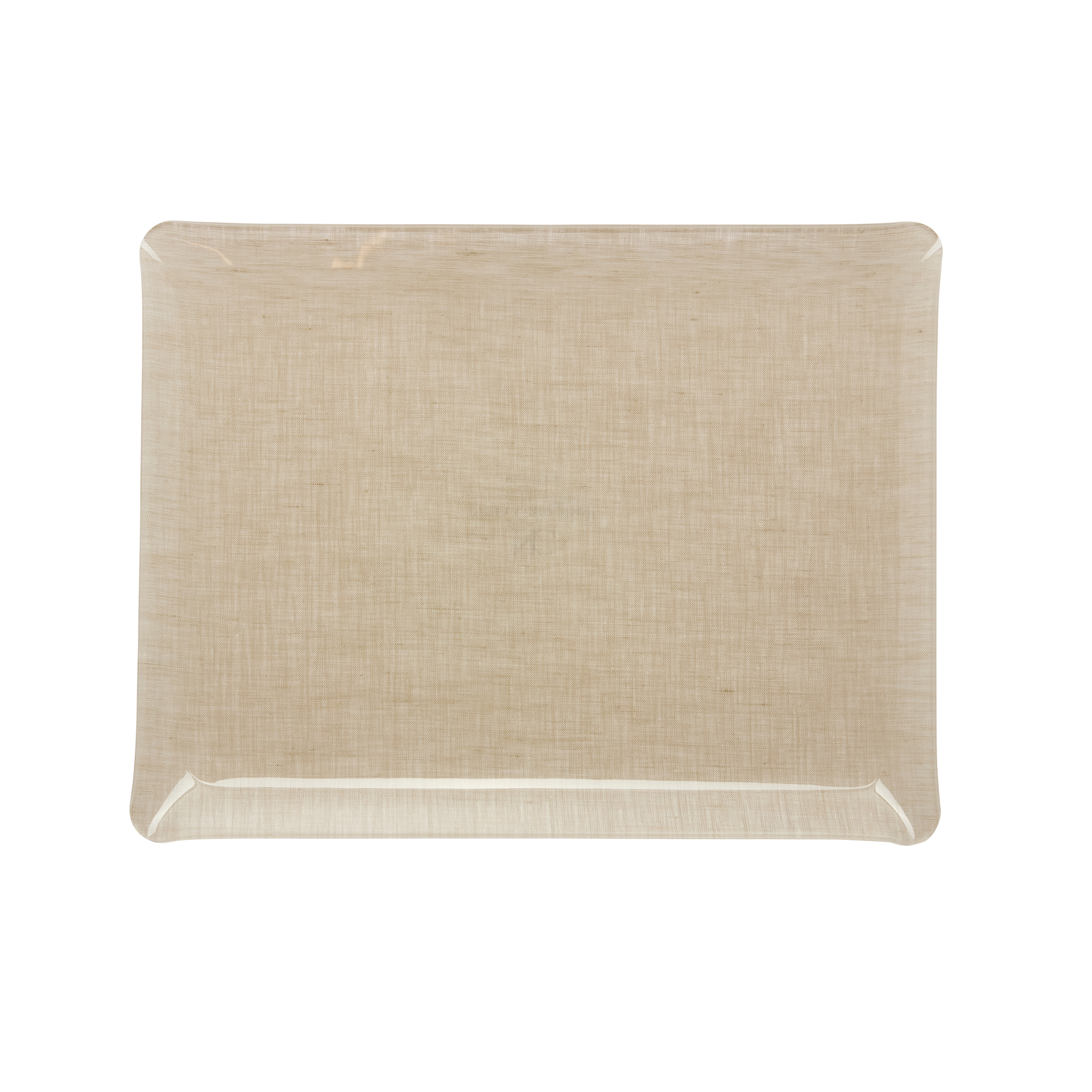 Fabric Tray Large Beige