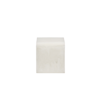 Abiko Small Canister Pearl White