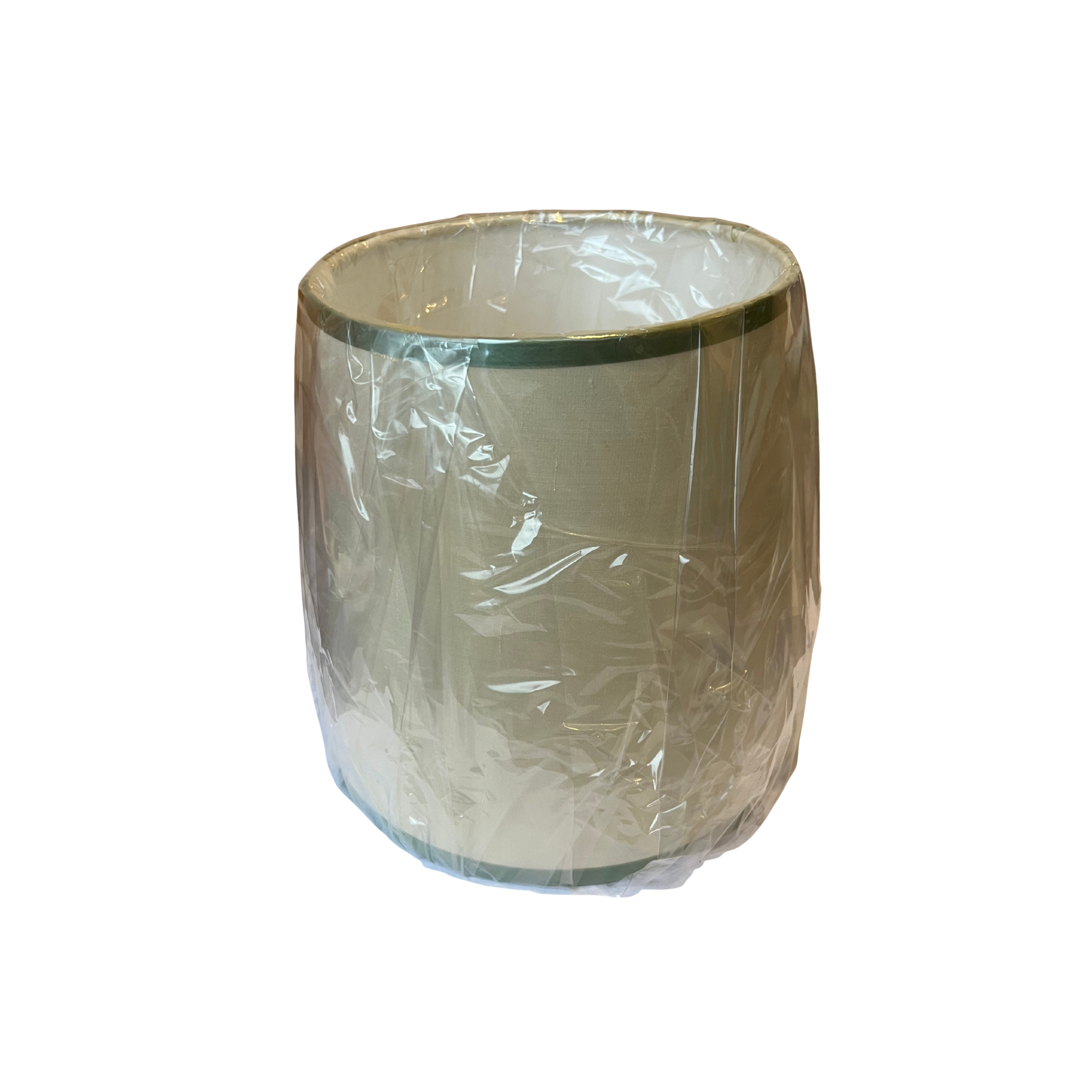 Ivory Silk Shade Moss Trim 10X8X10