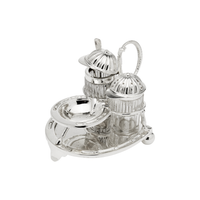 Antique Horseshoe Cruet Silver Plated
